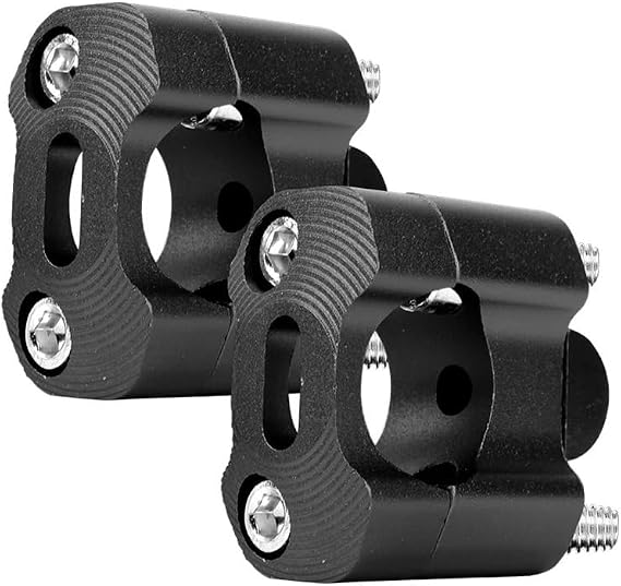 Motorcycle Handlebar Riser Adapter For 7/8" Motorbike Accessories 22mm 28mm 1 Pair Motorcycle Handlebar Clamp Off Road Bar Clamps Handlebars Risers Adapter
