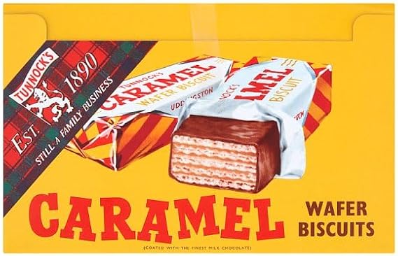Tunnock's Caramel Wafer Biscuits 48 x 30g | Case of 48