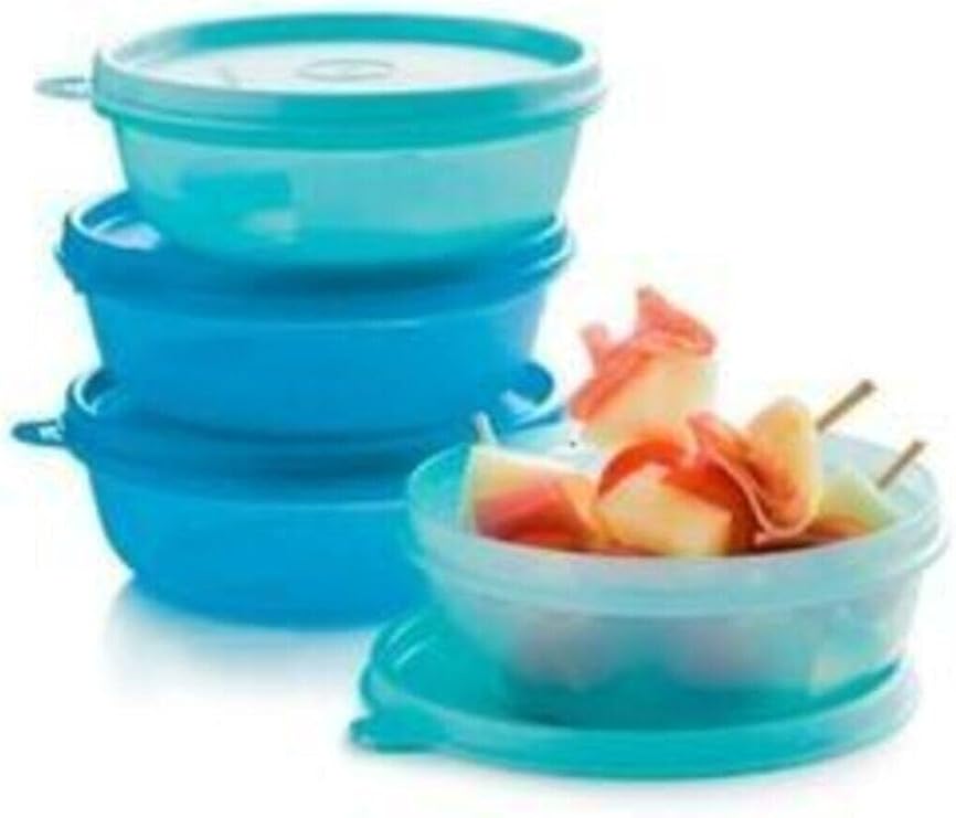 Tupperware Şeker Kap, 4'lü Set, 300 ml, Saklama Kabı, Yeşil