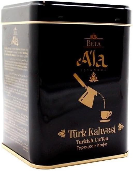 BETA A'La Türk Kahvesi Teneke Kutu 100 Gr (B.2032 Orta İçim)