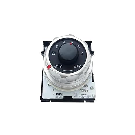 Air Conditioning Switch Panel For Brilliance H220 H230 V3 Temperature Control Knob Decorate 1pcs Car Air Conditioning Controller Switch(Wind speed knob)