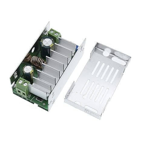 High Power Step Up Boost Converter, 2000w 6-35V Charger Module with Aluminum Case, High Efficiency Buck Boost Power Supply