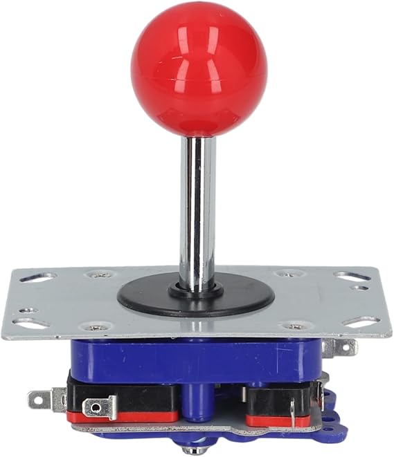 Classic 2 Way Game Joystick, Adjustable 8 Way Ball Long Handle Competition Style Joystick for ARCADE Cabinet Button Kit Gaming Enthusiasts Gaming Enthusiasts