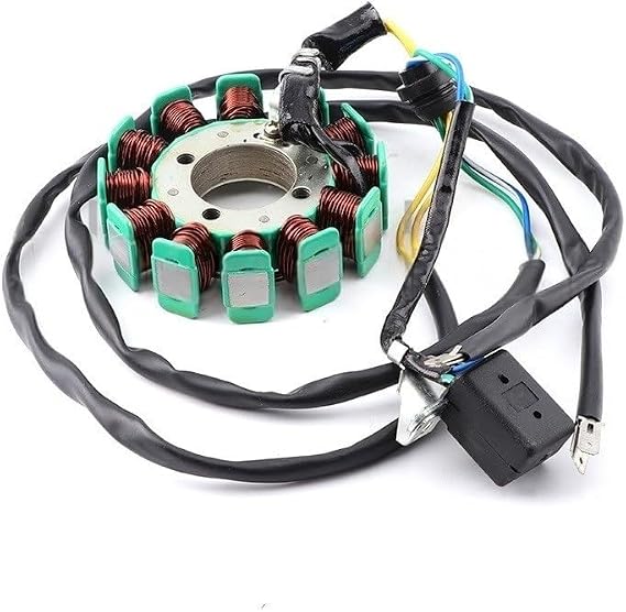 Motorcycle ignition stator coil Motorcycle 5 Wire 12 Poles For CG125 ZJ125 CG ZJ 125 125cc Magneto Stator Coil Generator Spare Parts