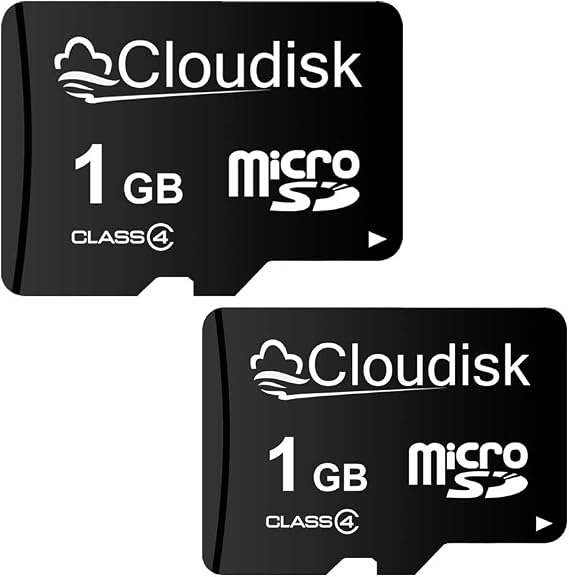 Pack of 2 Mirco SD Card (1GB)