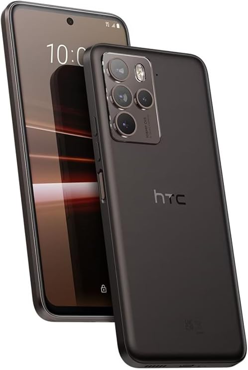 HTC U23 Pro 5G Dual 256GB 12GB RAM Factory Unlocked GSM Only | No CDMA - not Compatible with Verizon/Sprint Global - Black