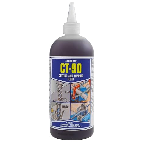 Action Can 1483 Model CT-90 Cutting and Tapping Fluid, Poly Bottle with Spout, 500 mL