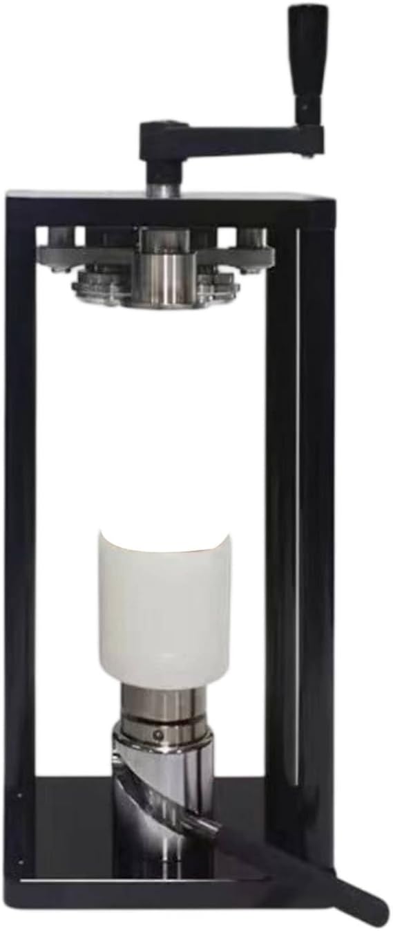 Manual Sealing Machine Can Seamer Container Sealer Lid Press Hand Operated Adjustable Metal Frame Airtight Closure suitable for micro roasteries tea packing tables confectionery counters