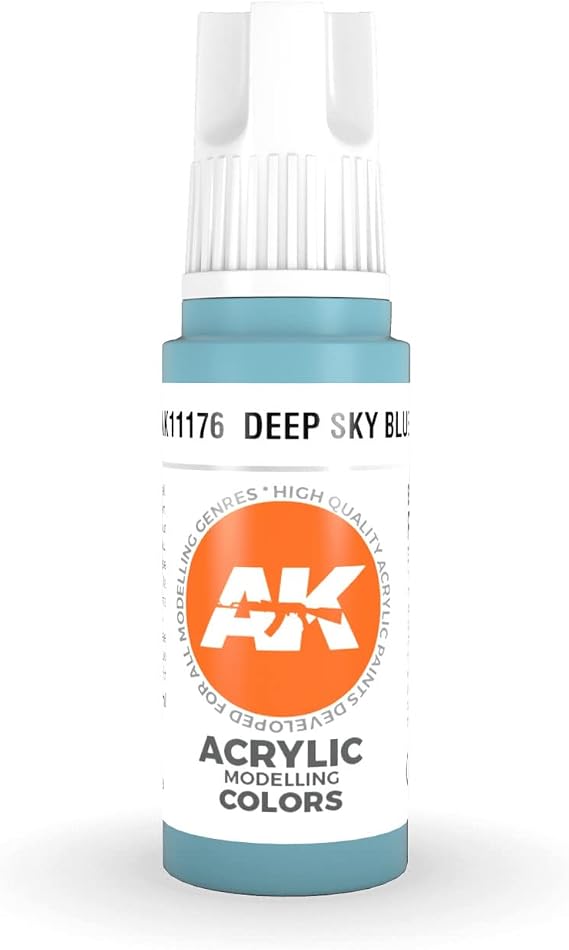 AK Interactive AK11176 Deep Sky Blue 17ml