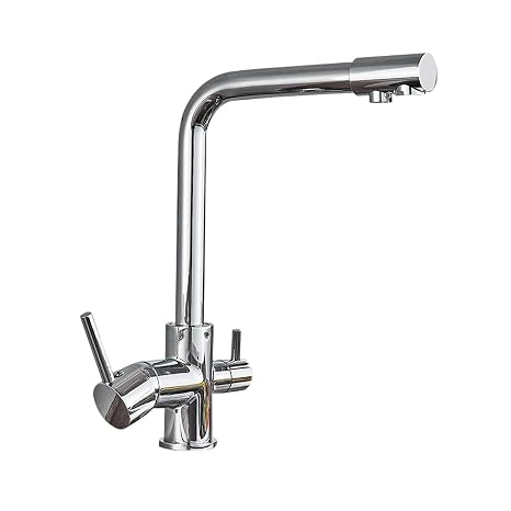 Spring Water Three-Function Kitchen Faucet (Flux Holder)