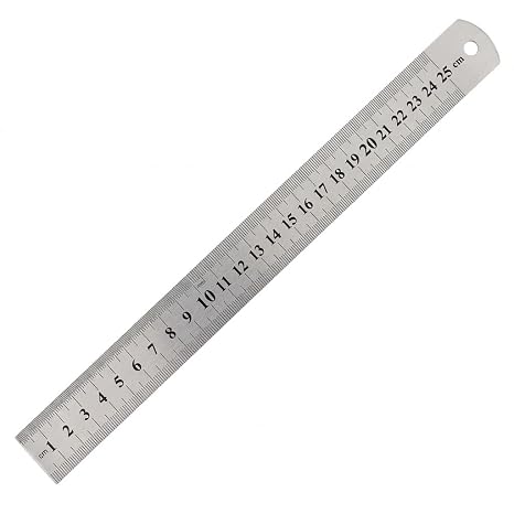 Çelik Cetvel (25 cm)
