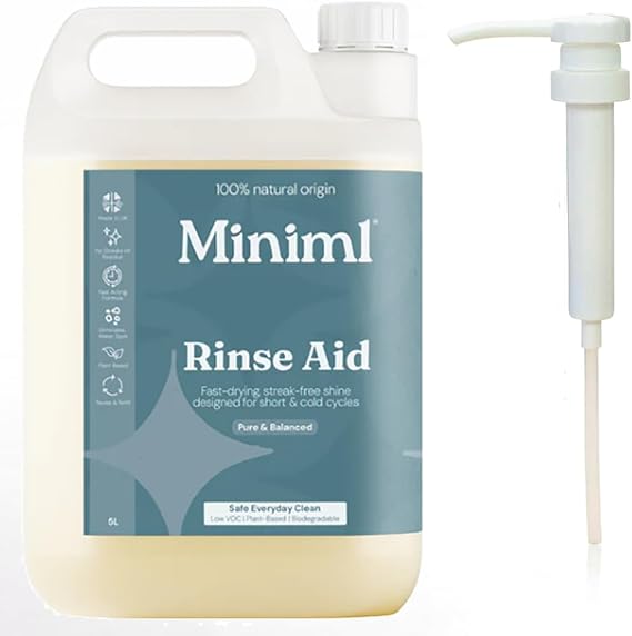 Bundle - Miniml Rinse Aid 5L and 5L Pump