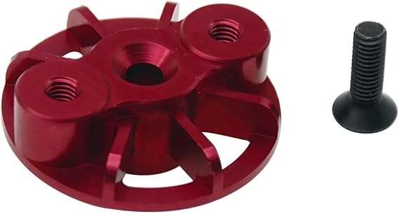 RC car Components Compatible With HPI For Rofun For KM For Rovan For Baja For Losi 1/5 RC Car Parts CNC High Cooling Engine Clutch Holder 23CC 71CC(Red)