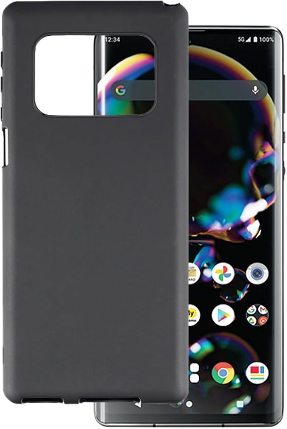 Phone Protective Case for Aquos R6 SH-51B - Black