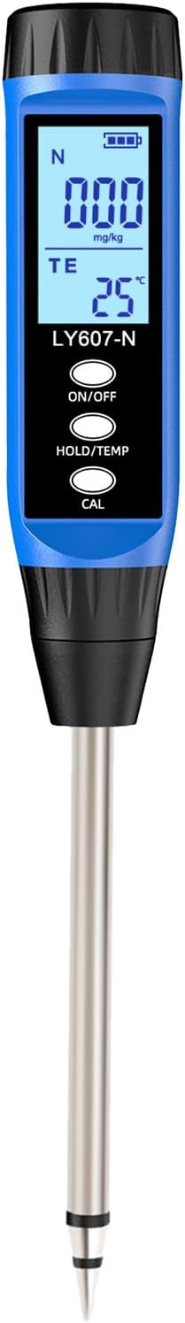 Professional Soil Nutrient Meter Quick-Acting Nitrogen Analyzer Fertility Tester for Gardening Agriculture
