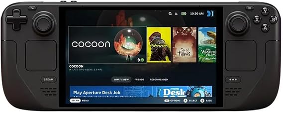 Valve Steam Deck OLED 512GB Handheld Game Console, 7.4", 90Hz, SteamOS 3.0, 1280 x 800, Carrying Case with MTC Accessories