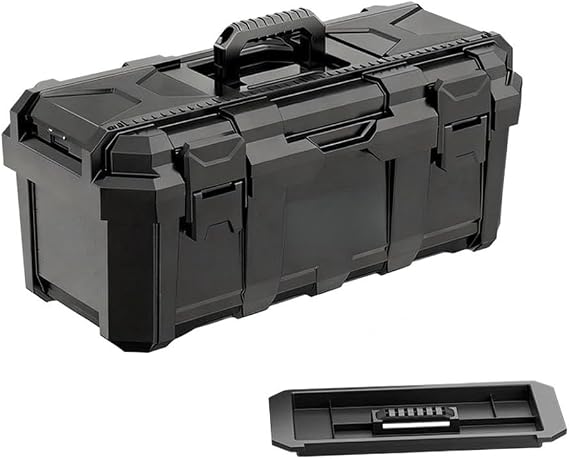 For robust tool box with removable tray Evenoonest