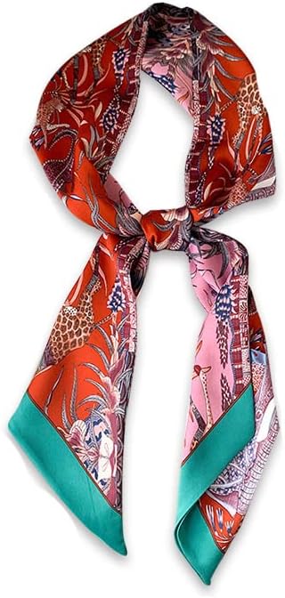 Double Sided Printed Long Scarf, Four Seasons Matching Shirt, Hair Band, Versatile Belt, Warm Neck and Shoulder, Gift 150x15cm