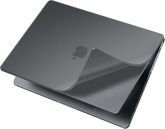 PP Soft Matte Case for MacBook Pro 14 Inch M5 - M1, Matte Black