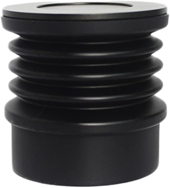 Coffee Grinder Single Dose for HOPPER DF64 Coffee Grinder With Air Bin Grinder Blowing Bin Coffee Grinding Tool 7.6 * 7 * 7cm(Black)