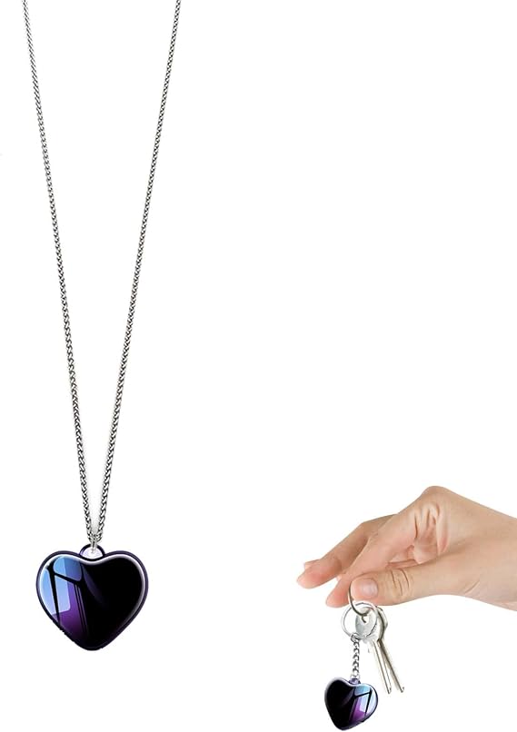 Mini Voice Recorder,Digital Voice Activated Recorder Necklace,Keychain Sound Recording Device,Small Audio listening Recorder Wearable,STTWUNAKE