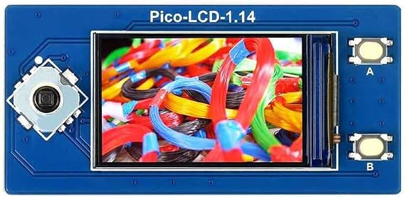 Waveshare 1.14inch LCD Ekran Modülü - (65K Colors, 240x135, SPI) - Raspberry Pi Pico