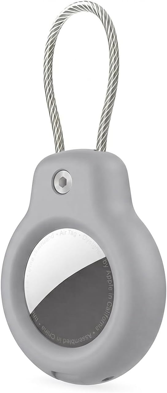 Minesk SuperLock Serisi Kilitli Kılıf ve Darbelere Karşı Ultra Güçlü Koruyucu Anahtarlık (Gri)
