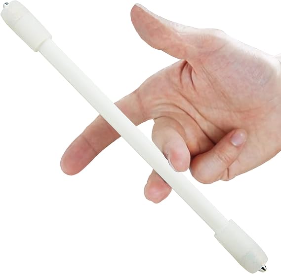 Penspinning Pens Travel Mod Pen Spinning Mods Spinner Spin Stick Nonslip Beginner, White