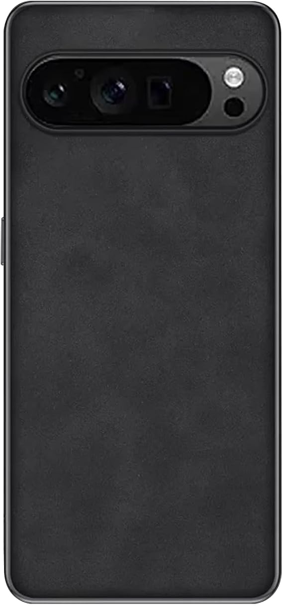 Microcase Google Pixel 9 Pro için Luxury Leather Series Deri Desenli Plastik Koruma Kılıf - AL8125