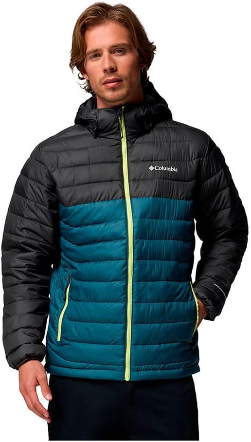 Columbia Men's Powder Lite 2 Hooded Jacket Hooded Puffer Jacket (pack of 1)