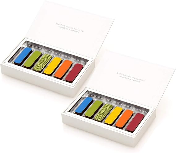 Pâtisserie Sadaharu Aoki Paris Bonbon Chocolat 6-Piece Set, 2 Boxes, Chocolate Gift, Candy, Handbag Included, Sadaharu Aoki, Popular, Assorted, Western-style Confectionery, Souvenir, Cute, Stylish