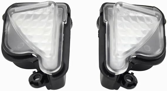 サイドマーカー 2個入りホワイトLEDアンダーサイドミラーライトパドルランプ に適合する オクタビア に適合する Mk3 5E 2012-2017 に適合する スーパーブ2 に適合する オクタビア3用 サイドマーカーライト