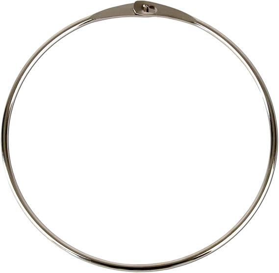 BigDean Warenring Schlüsselring 150mm Ring mit Schnellverschluss
