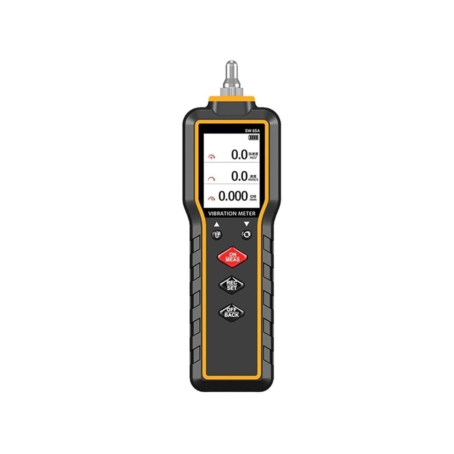 SW-65A Portable Vibration Meter Vibration Measure Tool Vibrometer Handheld Vibration Meter Digital Vibration Meter