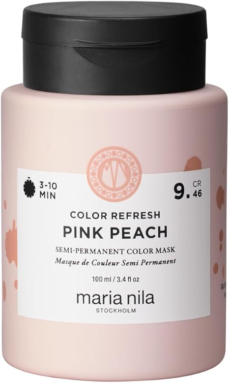 Maria Nila Color Refresh Pink Peach Semi-Permanent Colour Hair Mask