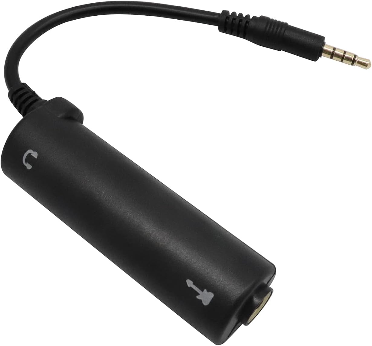 Black Guitar Effects Interface Compatible for iOS,Guitar Effects Interface Converter Link - Multimedia Guitar Playing Anytime, Anywhere，Recording and Computer