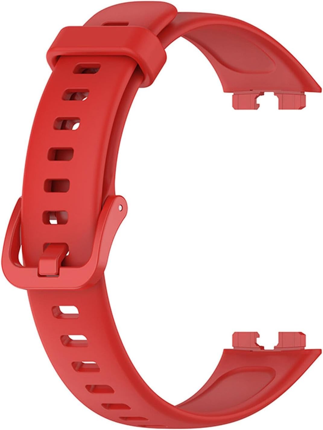 Microsonic Huawei Band 8 Lanyard, Silicone Sport Band Lock Compatible with Huawei Band 8, Smart Watch Strap