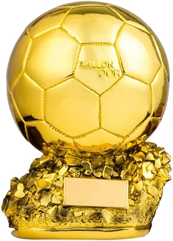 6" Baron Doll Trophy Football Trophy, World Cup Soccer Gift, Resin Soccer Trophy Replica Athletes World Cup Football Match Commemorative