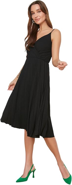 Trendyol Women Midi A-line Regular Knit Dress