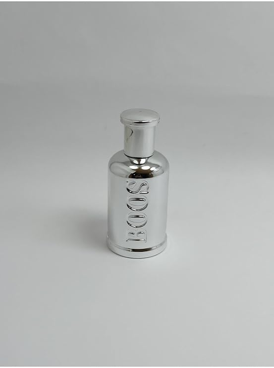 Boş Cam Parfüm Şişesi, Kolay Doldurulabilir, Gümüş Renkli 75ml