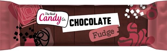 The Real Candy Co. Chocolate Fudge Bar, 130g (2x Bars)