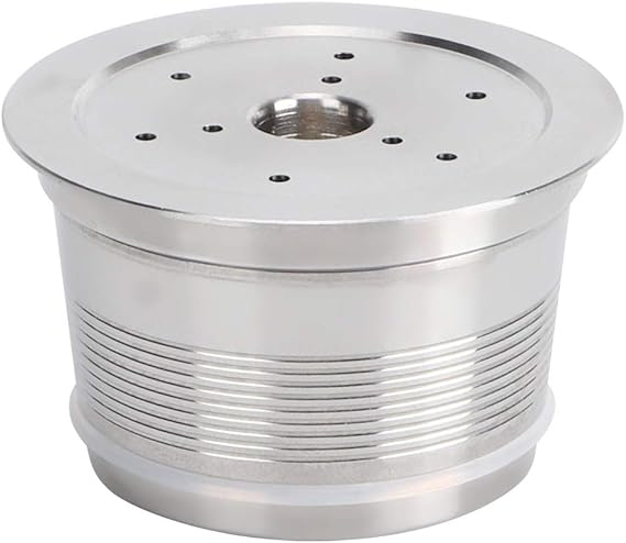Reusable Coffee Capsule: Stainless Steel Refillable Coffee Capsule Cup Compatible with Caffitaly Wacaco Tchibo