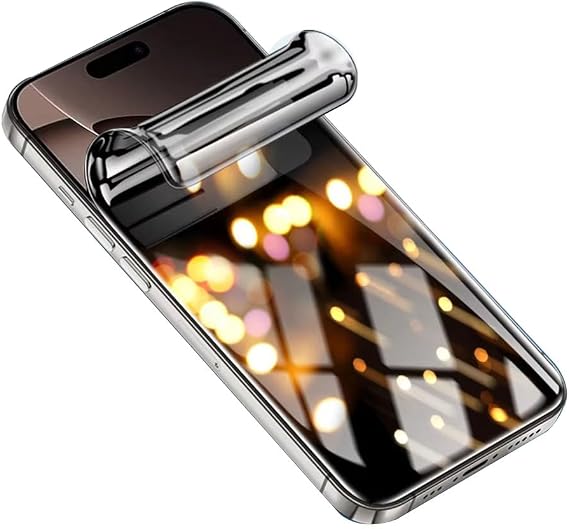 ハイドロジェル プライバシースクリーンプロテクター iPhone 17 Pro Max用 アンチスパイソフトTPU保護フィルム 2枚パック 強化ガラスではありません