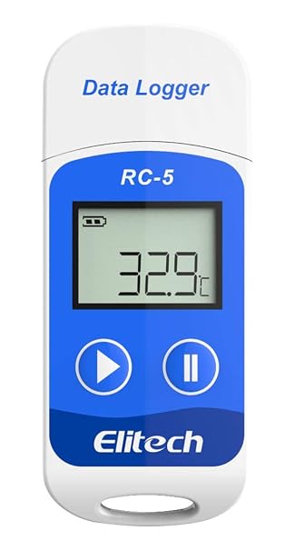Data logger - ELITECH 32000 Point USB Temperature Data logger Recorder Internal Sensor Title