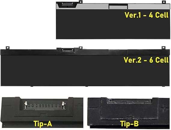 MODANOM Dell Precision 7530 7540 NYFJH ile Uyumlu Notebook Batarya Laptop Pil Ver.2 6 Cell Tip-A
