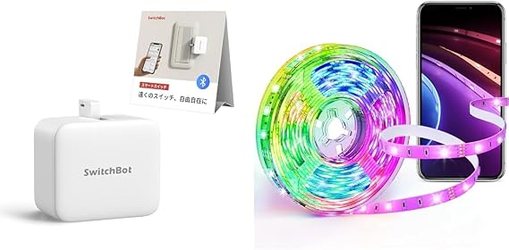 SwitchBot Buttons, Finger Robot, Smart Home, Wireless Timer, Remote Control with Smartphone, Compatible with Alexa, Google Home, Siri, IFTTT, etc. Hub Required White + Works with Alexa Certified