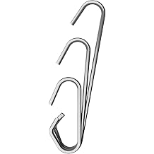 PlumbEZ Universal Toilet Flush Hook Pack - Cistern C Hook & C Link for Siphon Connection - Toilet Flush Siphon Link C Hooks