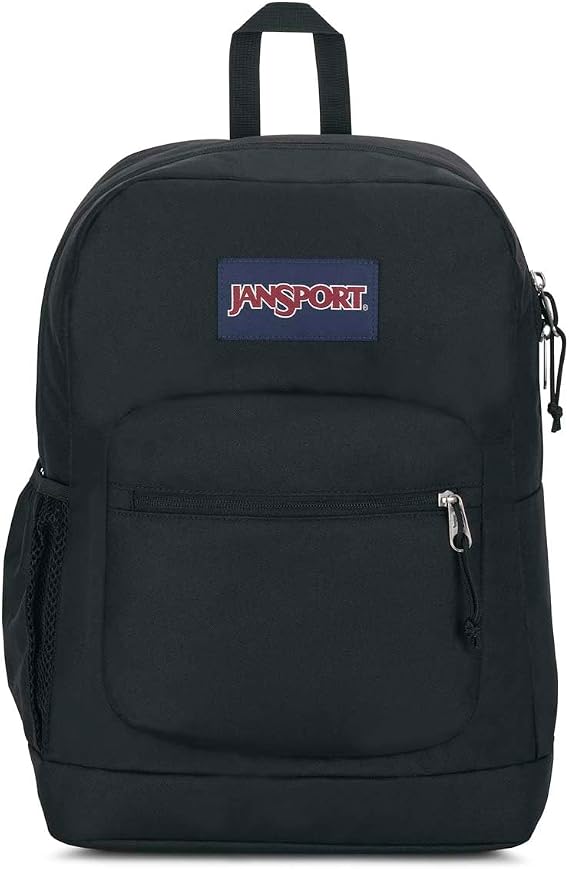 JANSPORT Unisex Jansport Cross Town Plus Backpack, Black, L, Casual