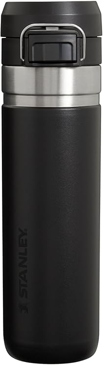 Stanley Quick Flip Go Bottle 24oz Black 2.0
