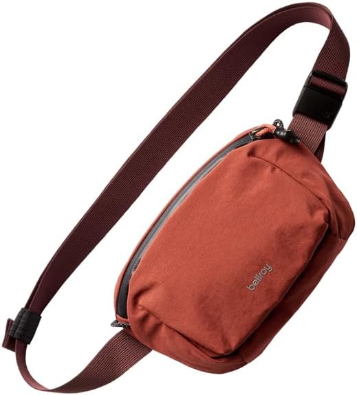 Bellroy Lite Belt Bag, Versatile Crossbody Sling - Clay